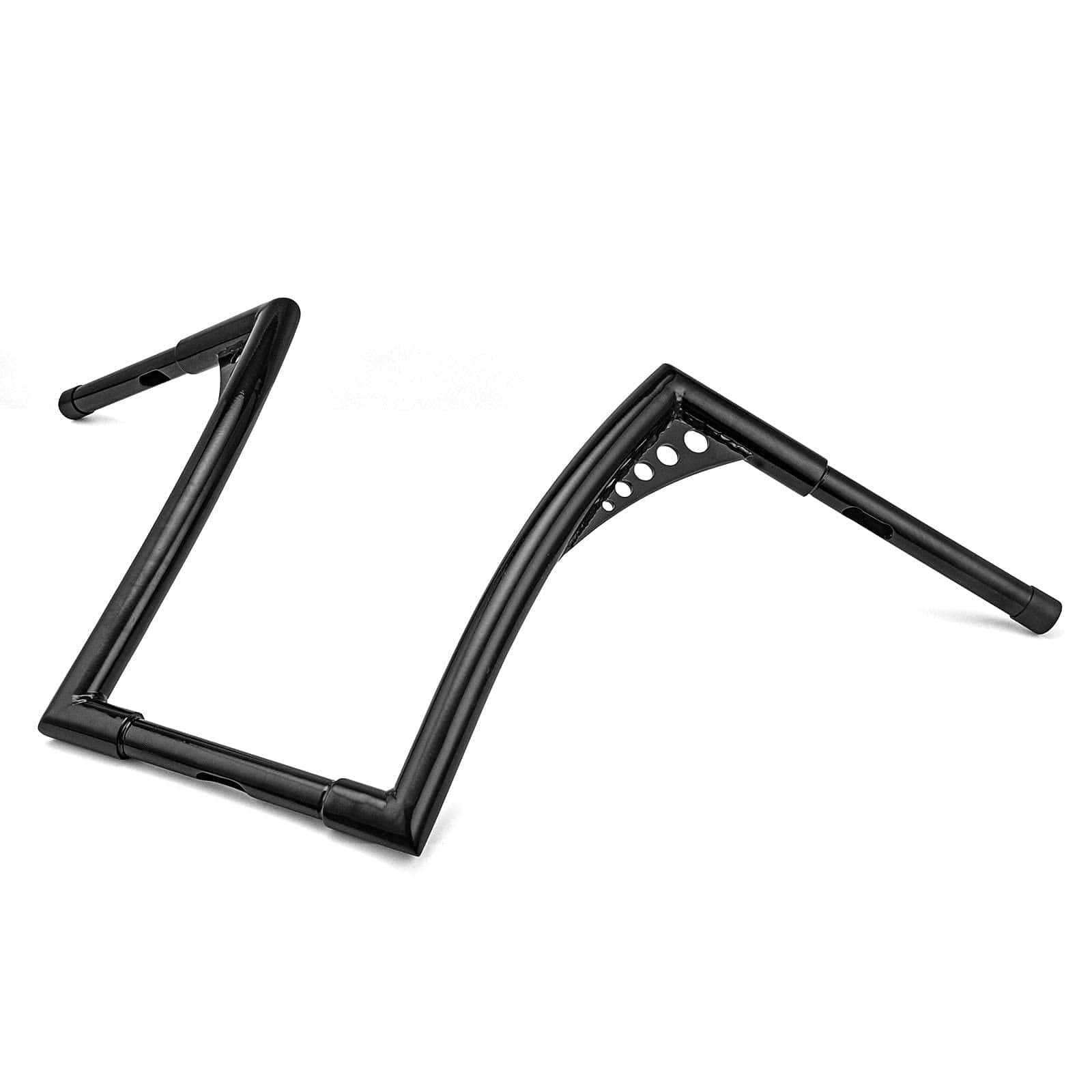 WSays Gloss Black 14" Rise Ape Hangers Handlebar 1-1/4" - Imagen 6