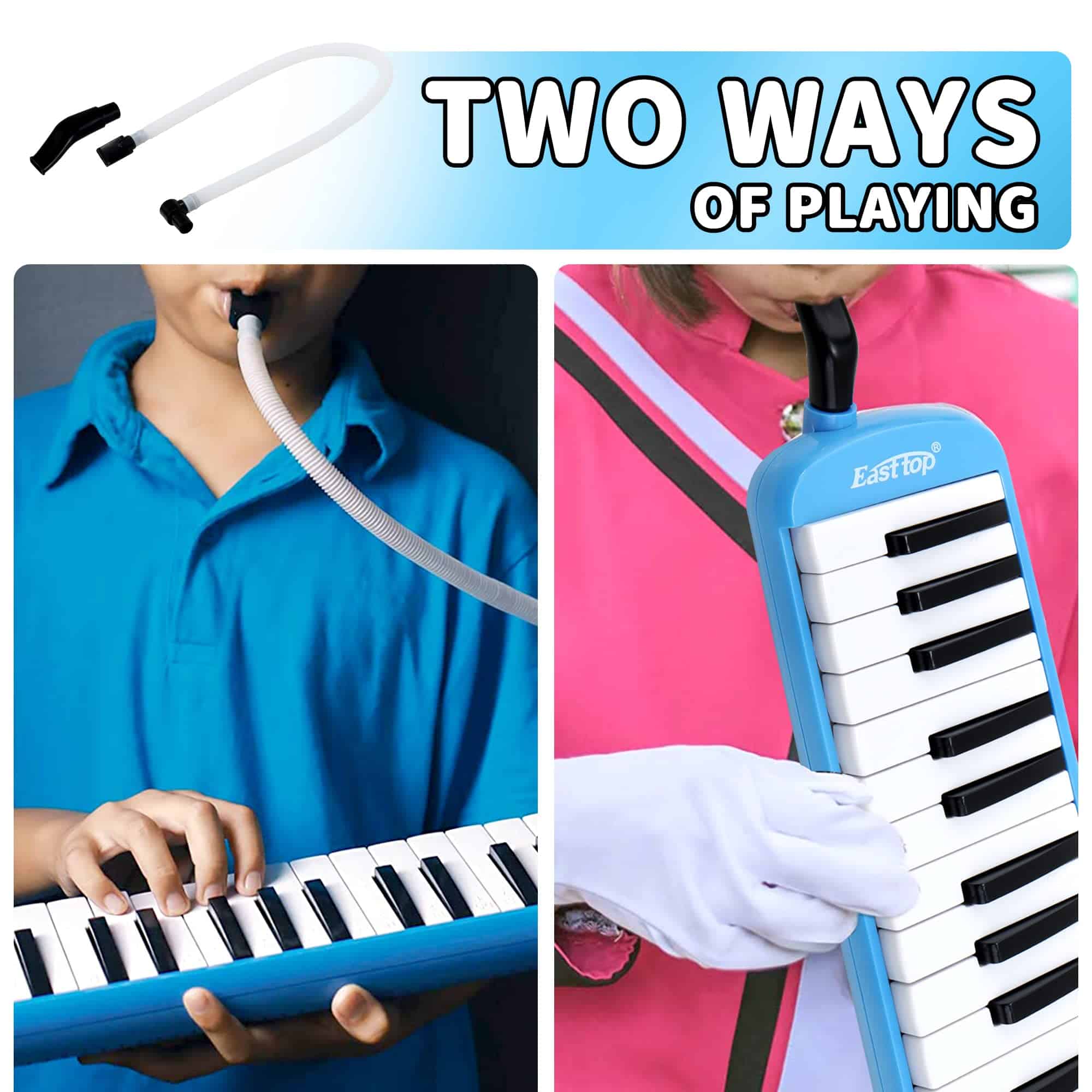 Melódica de 32 teclas East top, Melódica de boca - Imagen 3