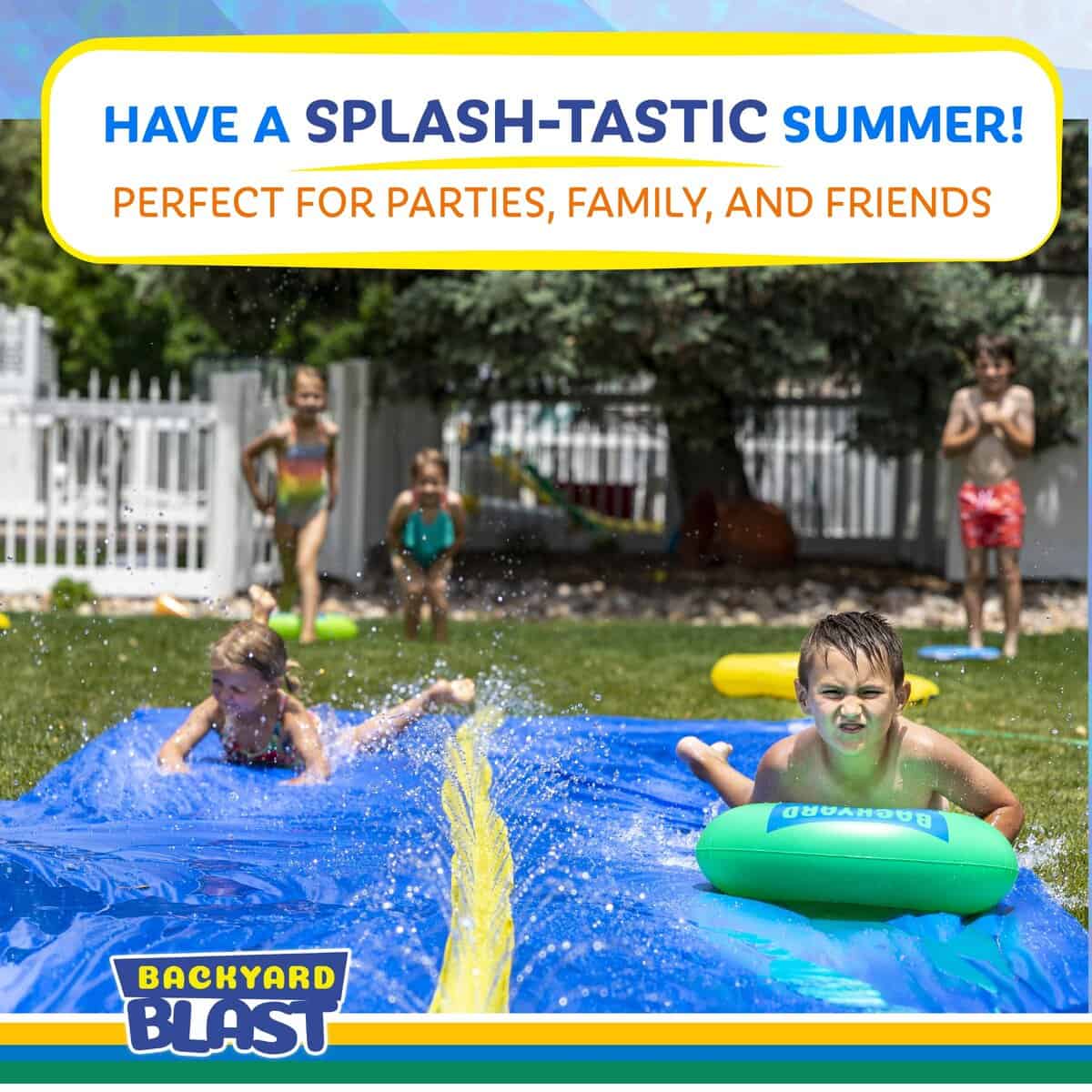 BACKYARD BLAST Tobogán Acuático Gigante para Adultos y - Imagen 7