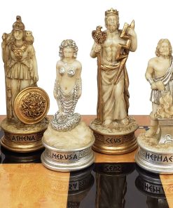 Set de Piezas de Ajedrez de Dioses del Olimpo de la