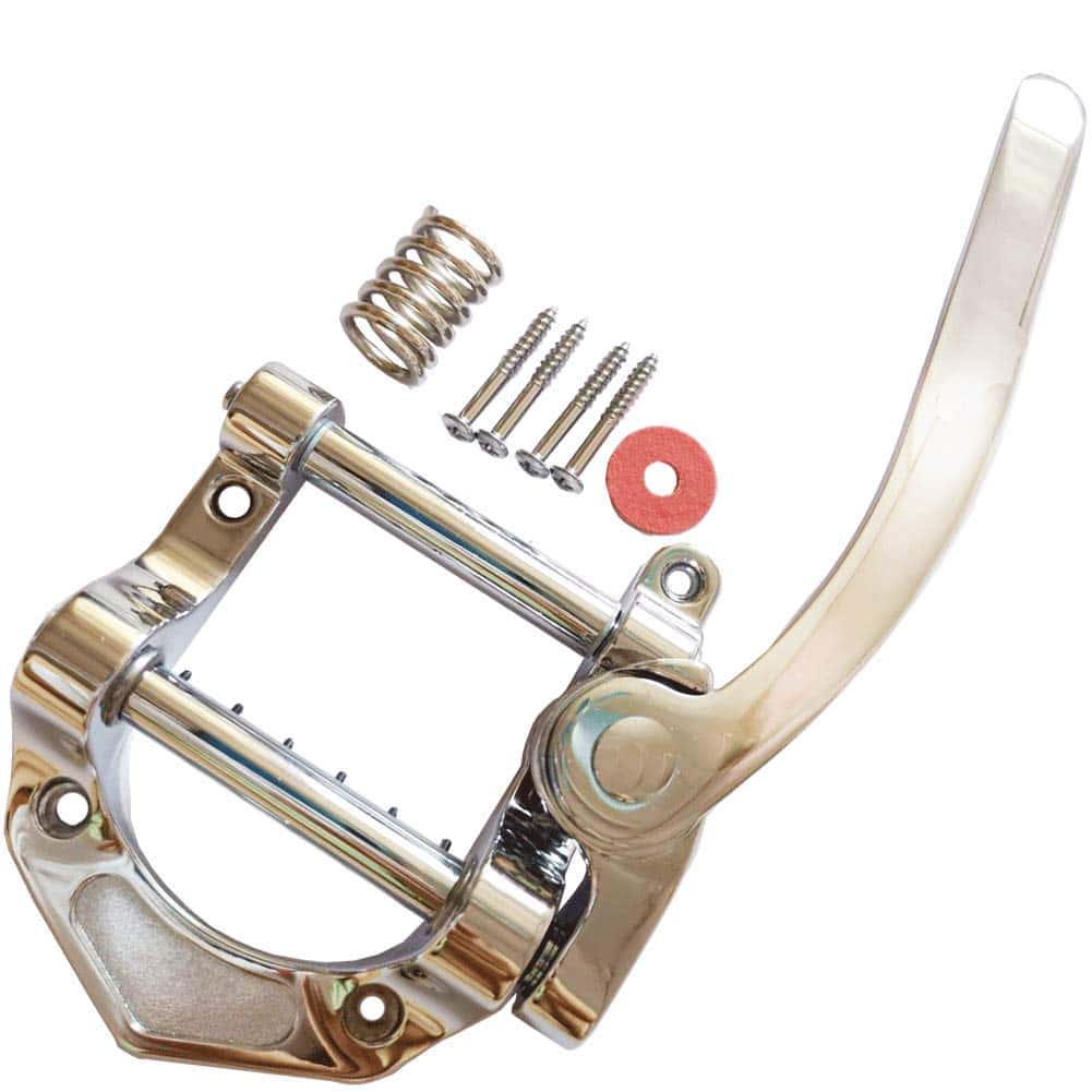 Puente de trémolo vibrato de aleación de zinc plateado