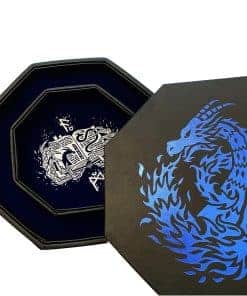 Fantasydice- Bandeja de Dados Azul - Dragón de Fuego Mago