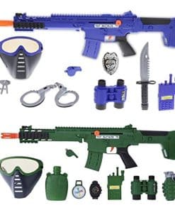 Kit de Juego de Policía y Soldado Mozlly Juguete - Incluye