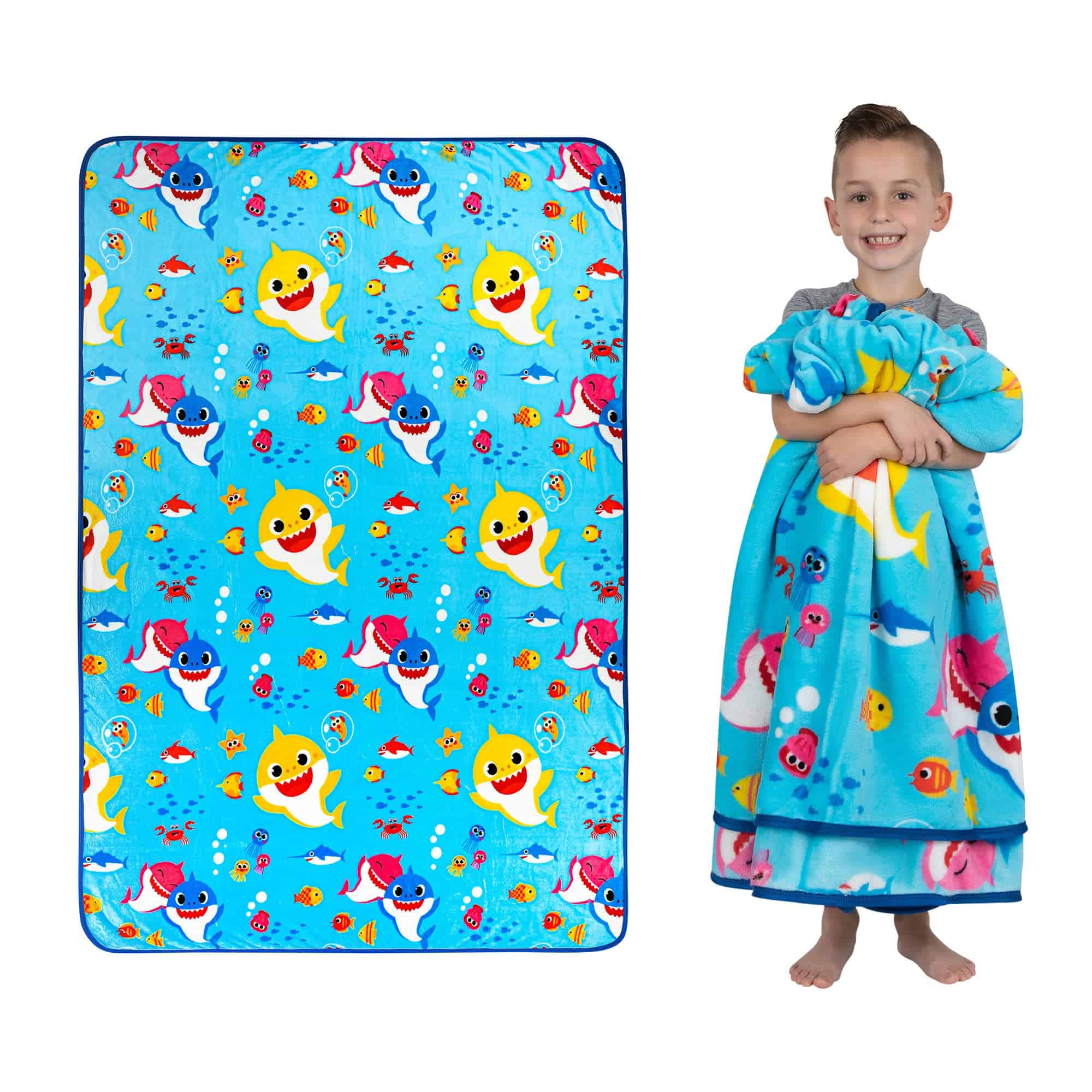 Manta de felpa súper suave Franco Kids Bedding, 62 pulg. x