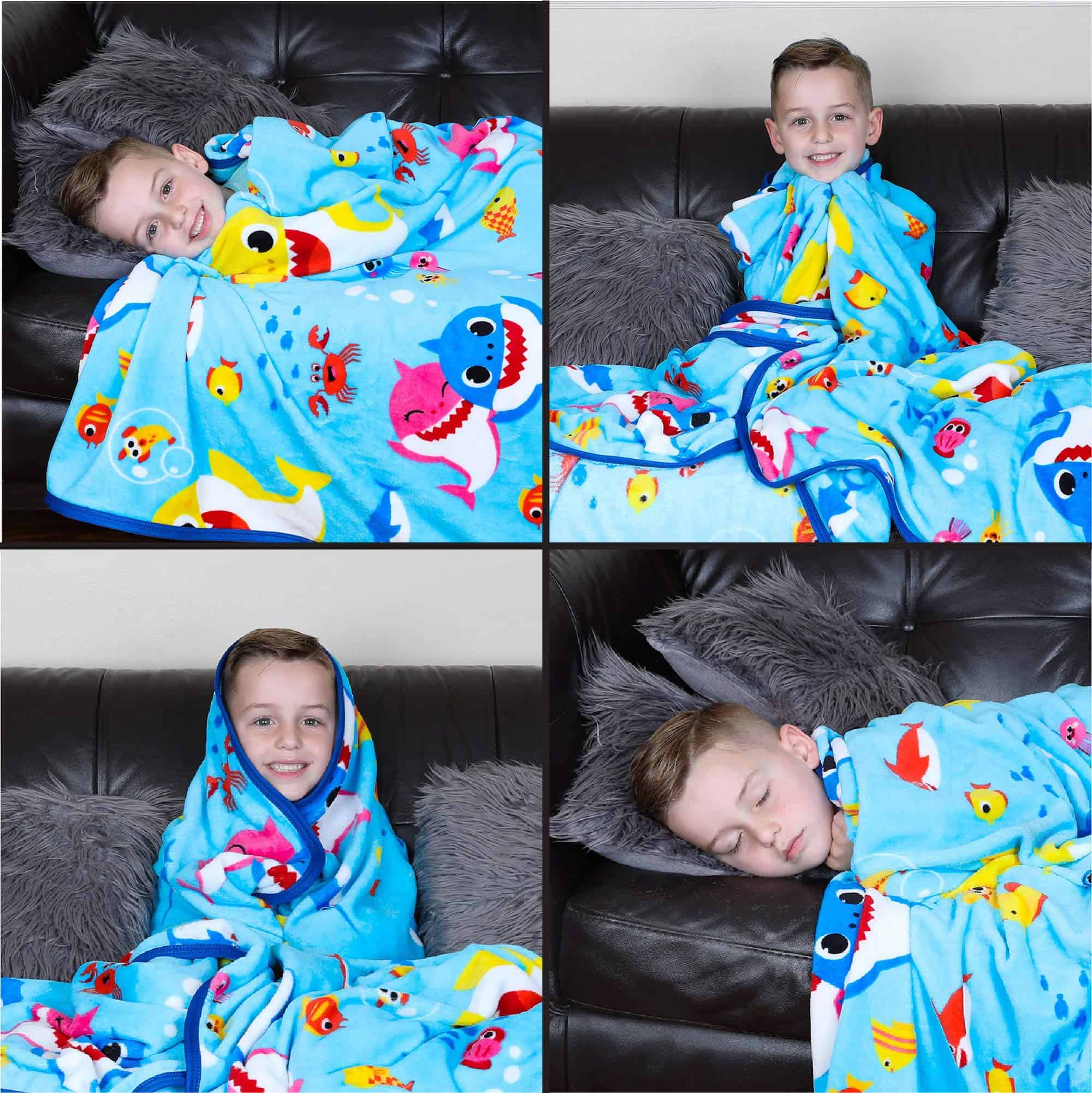 Manta de felpa súper suave Franco Kids Bedding, 62 pulg. x - Imagen 3