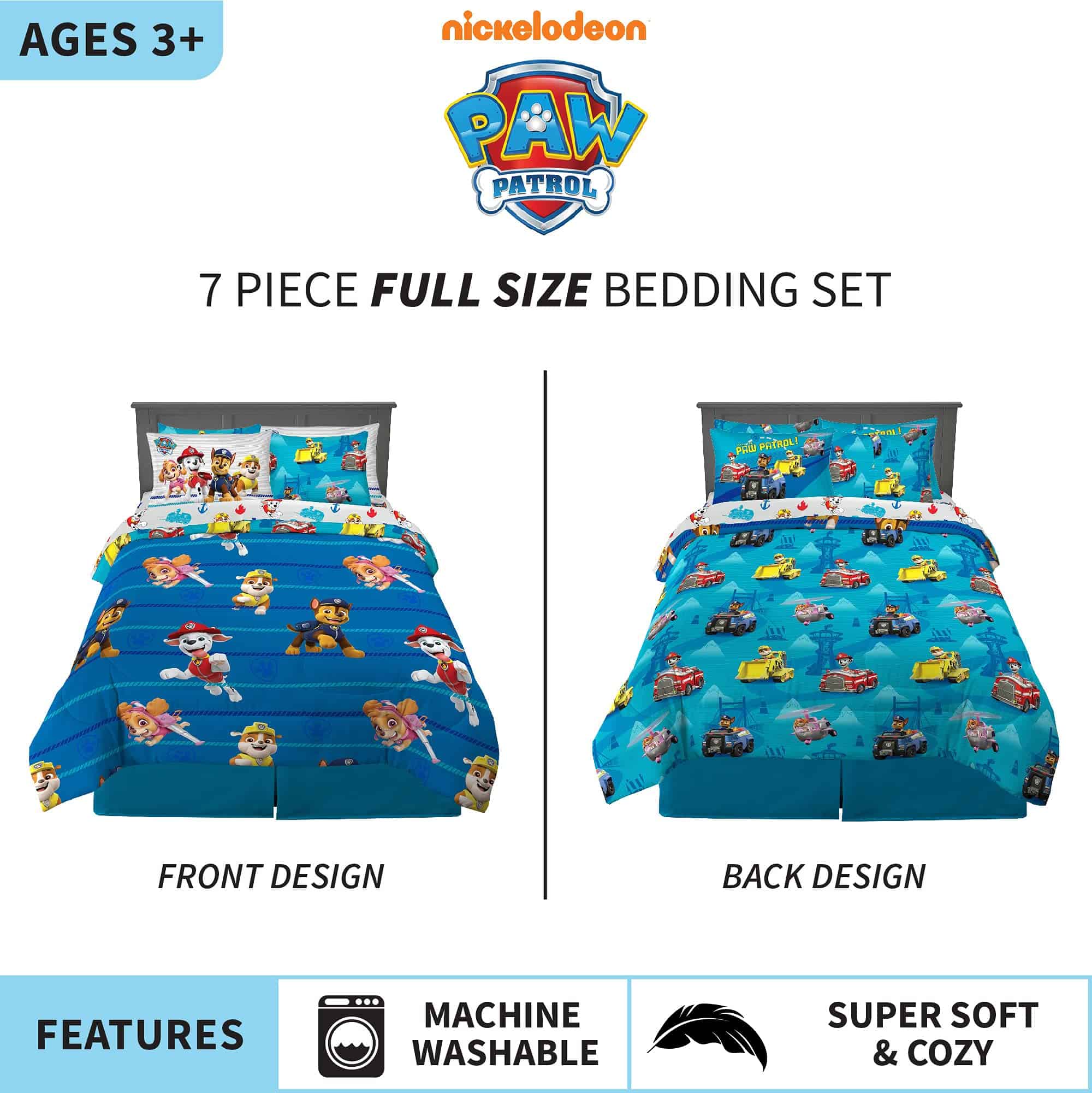 Juego de Cama Franco Kids Bedding Super Soft Comforter y - Imagen 3