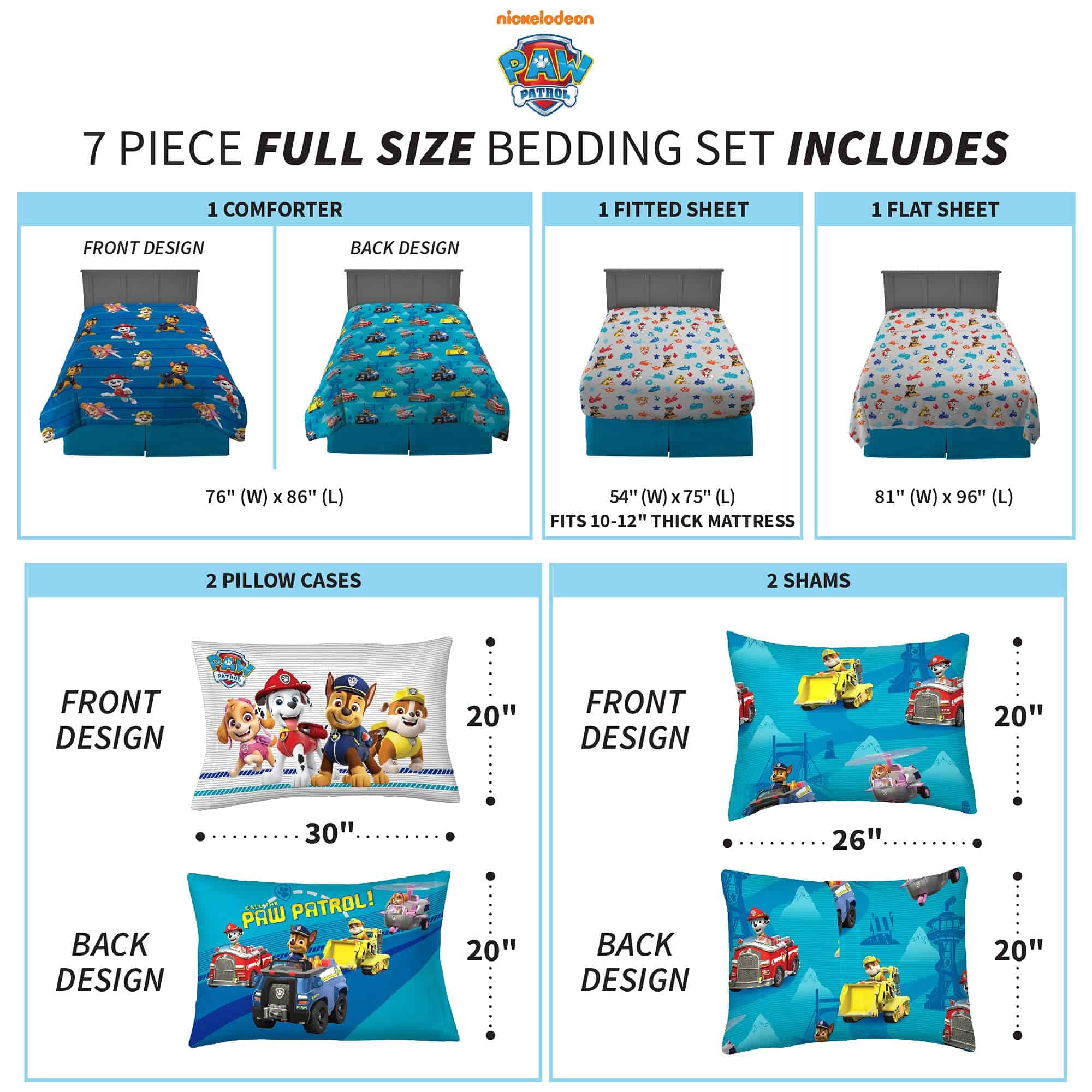 Juego de Cama Franco Kids Bedding Super Soft Comforter y - Imagen 4