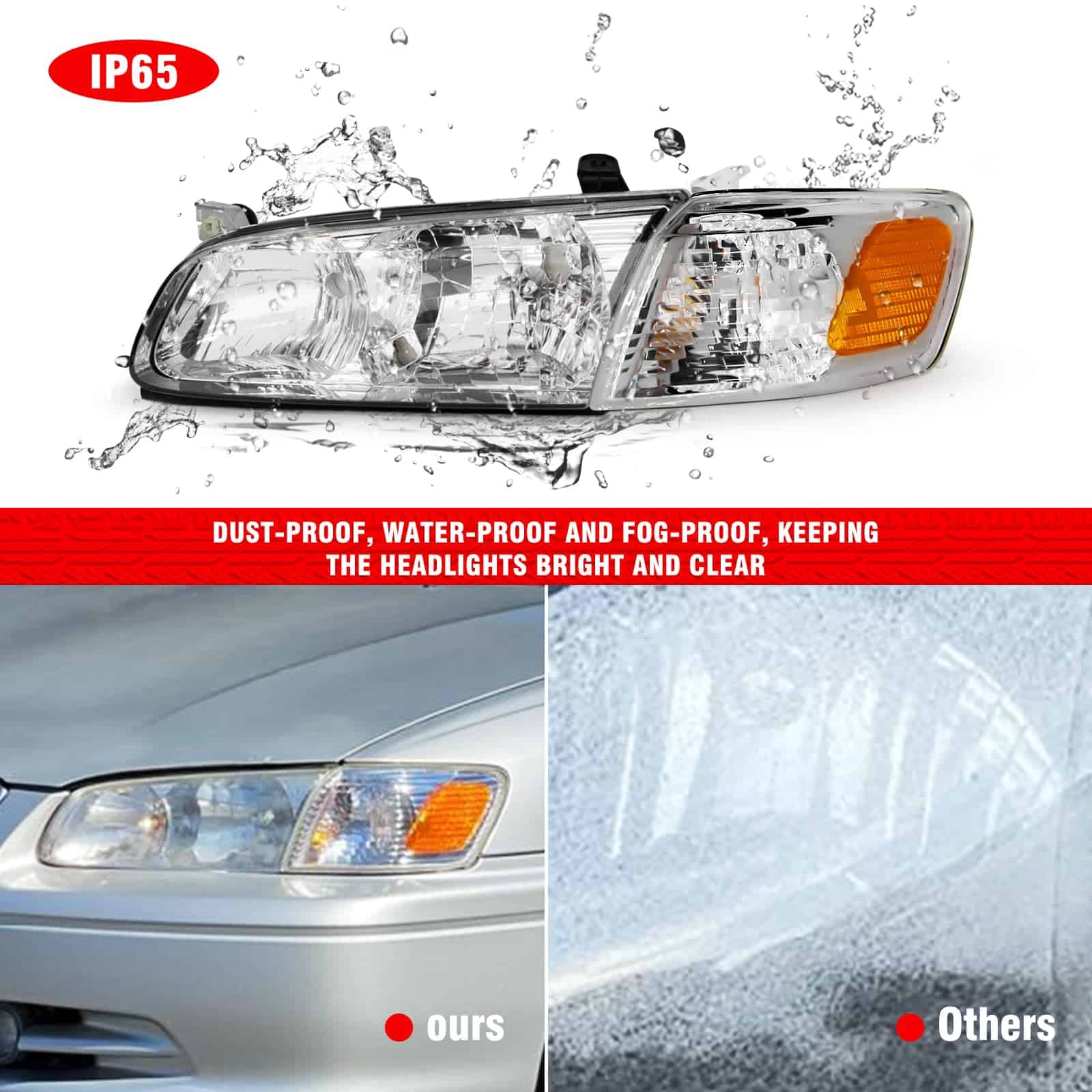 Conjunto de Faros ADCARLIGHTS Compatible con Toyota Camry - Imagen 7