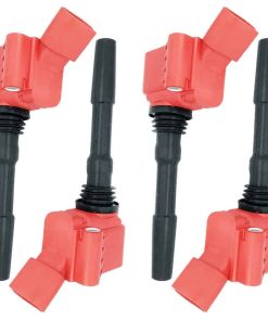 Paquete de 4 Bobinas de Encendido Rojas Compatibles con
