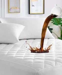 UNILIBRA Protector de colchón impermeable para cama King,