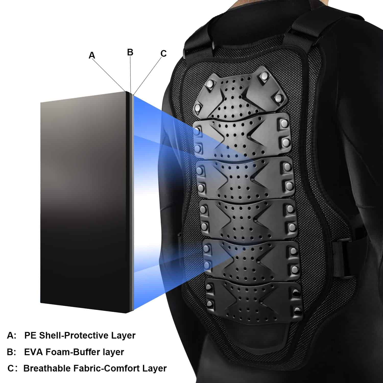 Chaleco de Protección Webetop Armor para Adultos para - Imagen 5