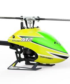 OMPHOBBY M2 Explore Helicóptero RC para Adultos Motor Dual