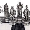 Conjunto de piezas de ajedrez de dioses del Olimpo de la