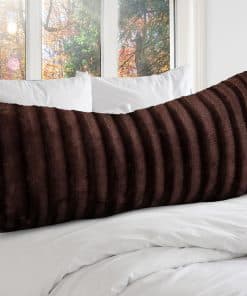 Almohada corporal larga de piel sintética Cheer Collection