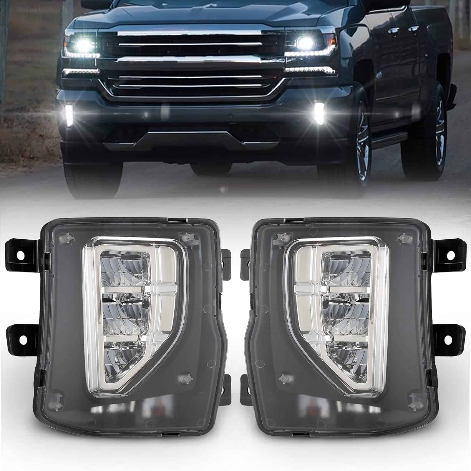 Luces LED BUNKER INDUST Compatible con Chevy SIlverado 1500