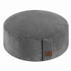 Cojín de Meditación de Terciopelo Redondo D=13"/16" H=5.5"