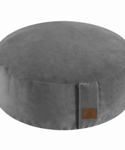 Cojín de Meditación de Terciopelo Redondo D=13"/16" H=5.5"