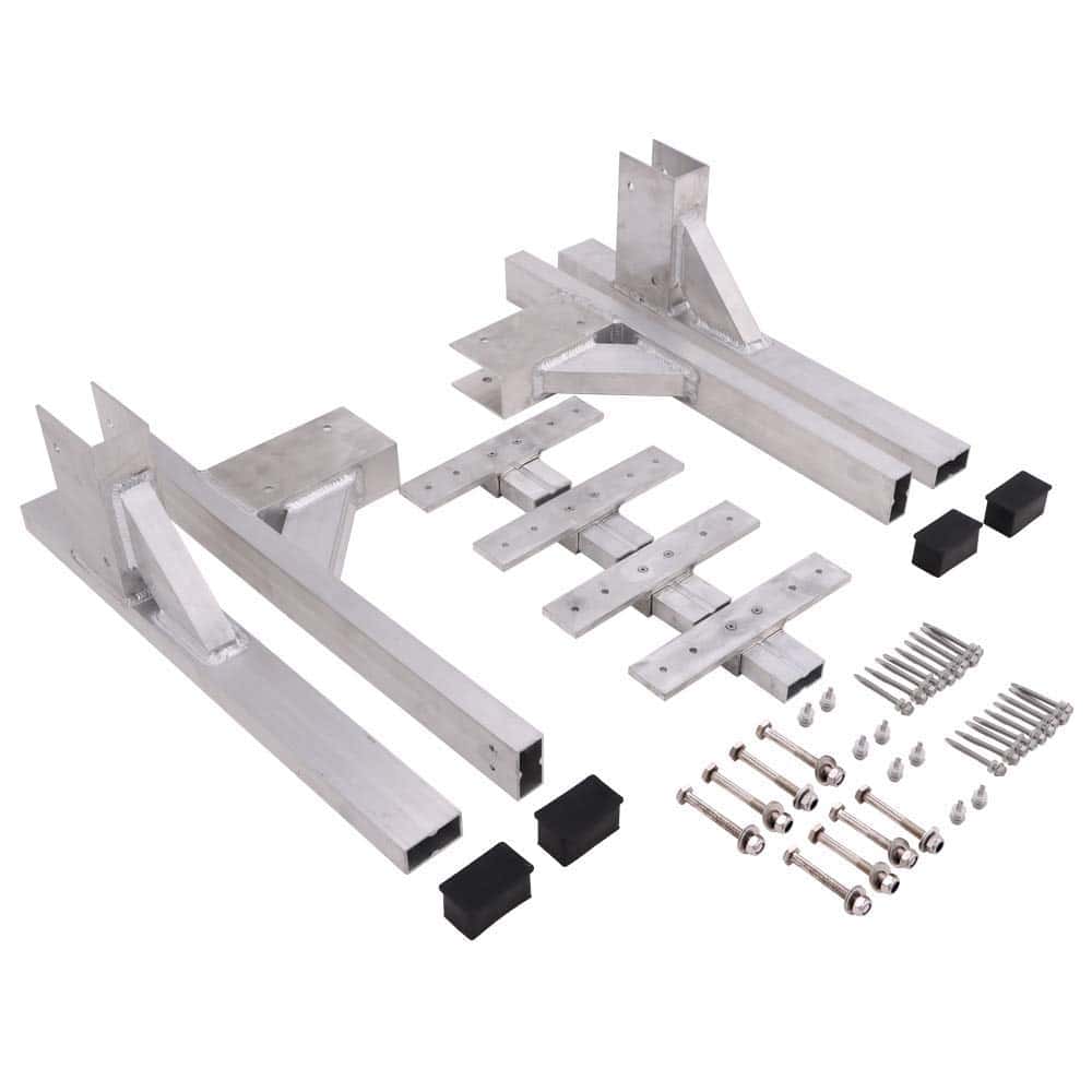 Soporte de escalera para remolque cerrado Mountainpeak para - Imagen 6