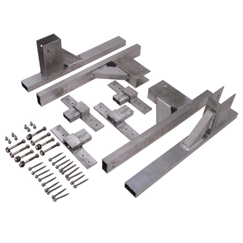 Soporte de escalera para remolque cerrado Mountainpeak para - Imagen 8