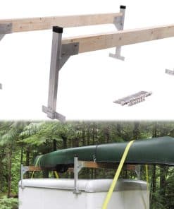 Soporte de escalera para remolque cerrado Mountainpeak para