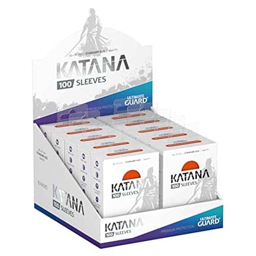 Ultimate Guard Fundas Katana Naranja Tamaño Estándar Caja