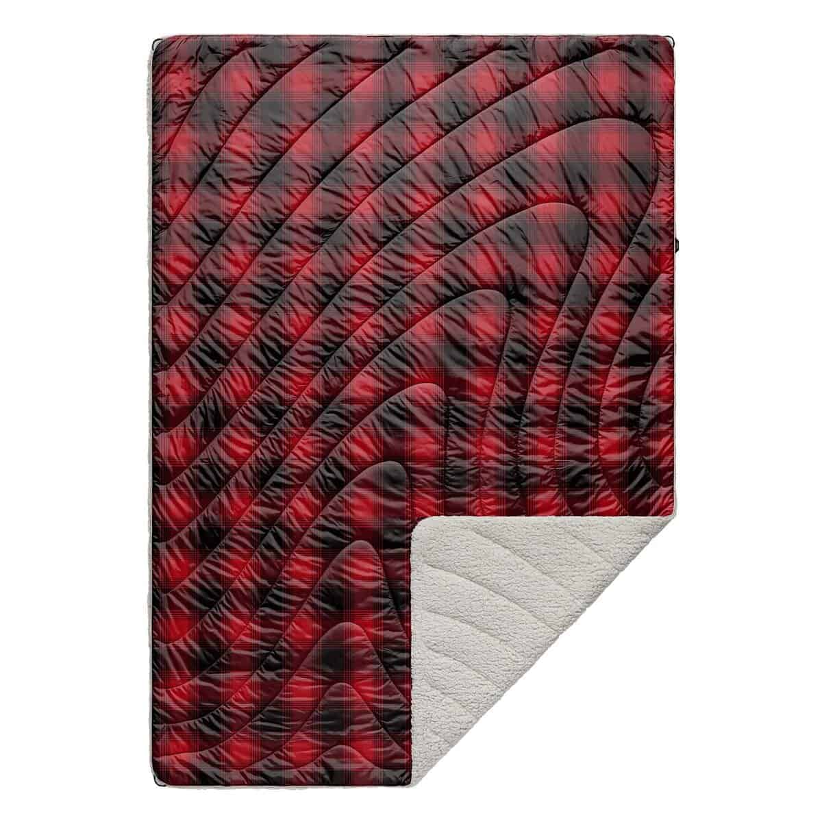 Manta de plumón Rumpl The Sherpa Ombre Plaid 1P (1 persona)