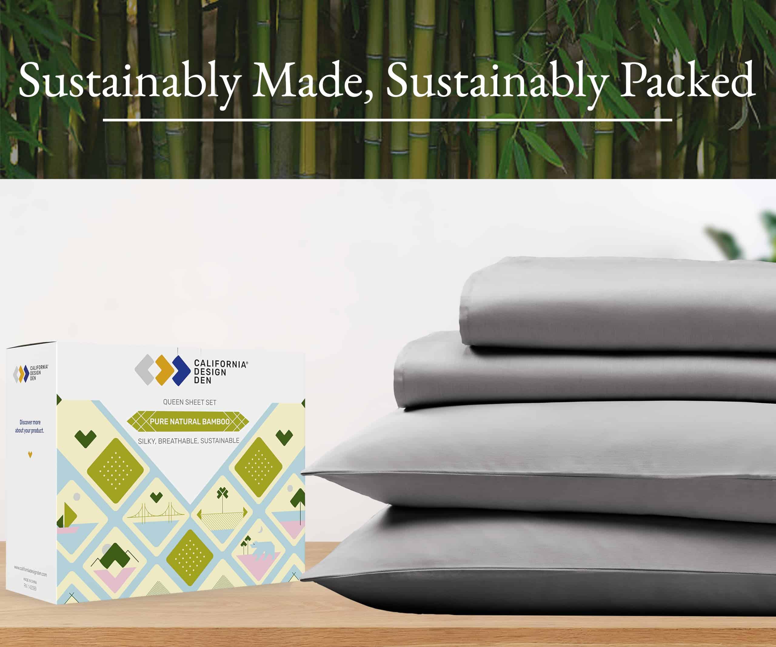 Sábanas de Bambú California Design Den Tamaño Completo - Imagen 7
