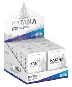 Fundas Ultimate Guard Katana Blanco Tamaño Estándar Caja de