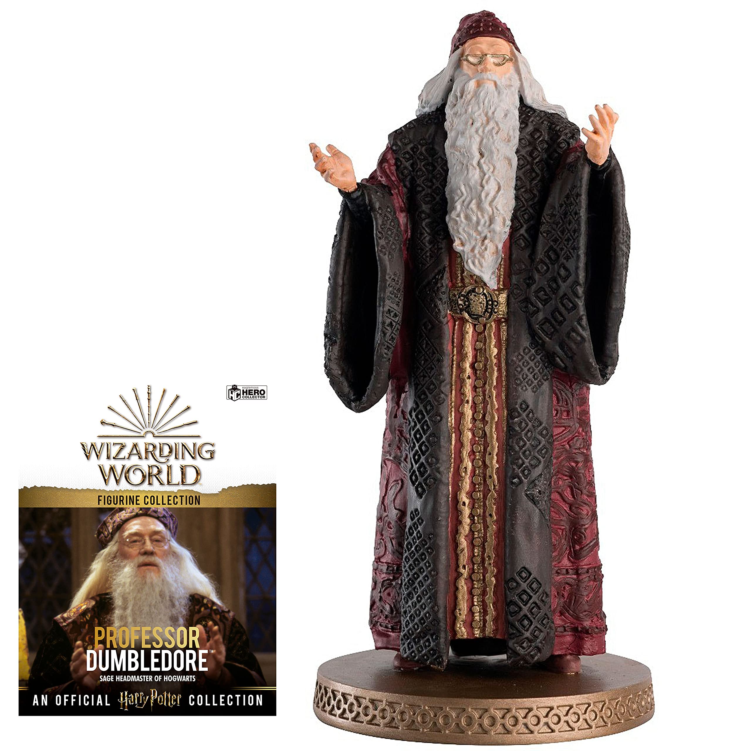 Figura de Albus Dumbledore Hero Collector Eaglemoss Año 1 - Imagen 3