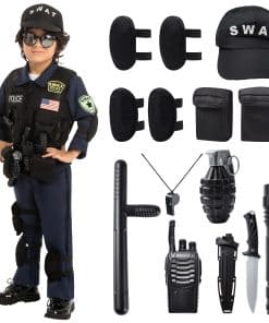 Disfraz SWAT de la Policía Spooktacular Creations para
