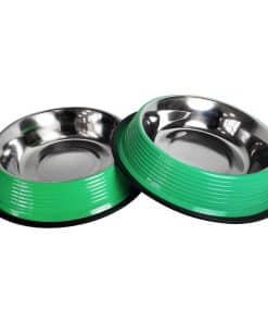 Juego de 2 Tazones para Perros American Pet Supplies, Acero