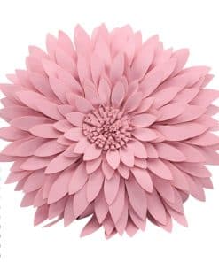Almohada Decorativa de Flor - Almohada de -Rosa Claro