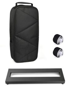 Pedalera para Pedales de Efectos de Guitarra Bajo Pequeña