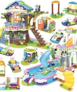 Kit de construcción de Casa del Árbol con Piscina Friends