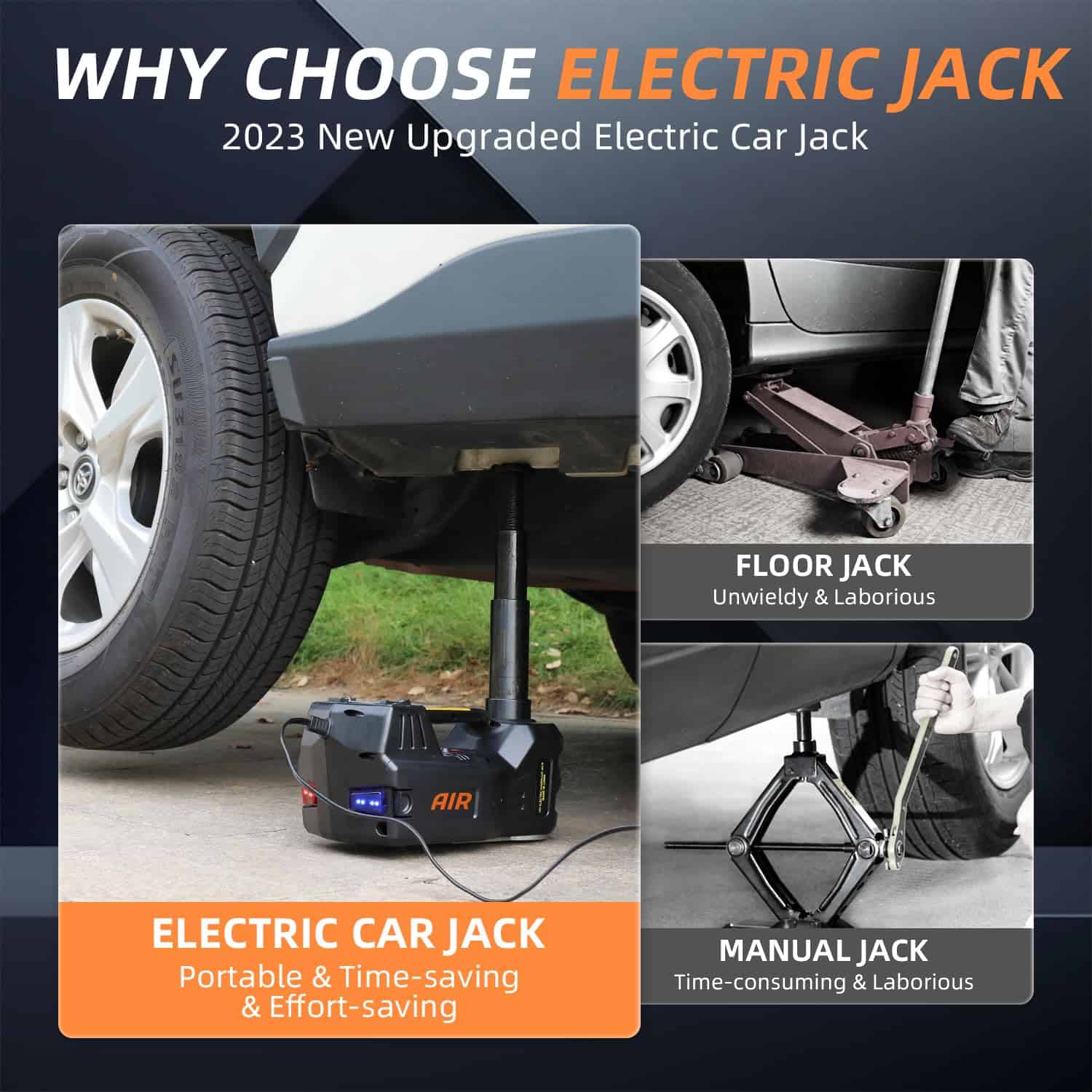 Gato Eléctrico STANDTALL con Bomba de Inflado de -Negro - Imagen 7