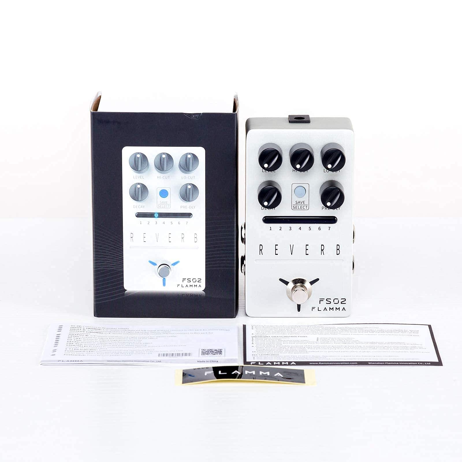 Pedal de Reverb Estéreo para Guitarra FLAMMA FS02 con 7 - Imagen 9