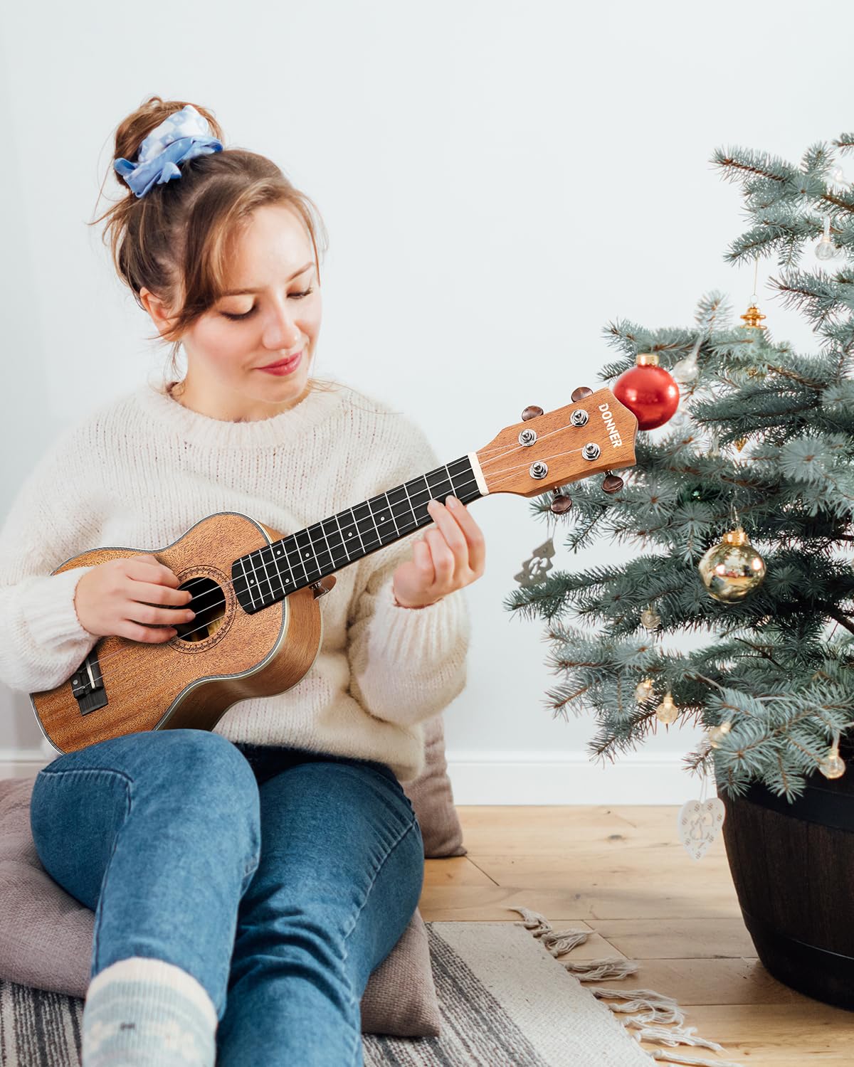 Kit de iniciación de ukelele Donner Concert 23 pulgadas - Imagen 7