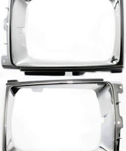 Conjunto de 2 bisel de faro delantero izquierdo y derecho