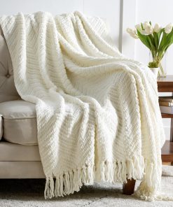 Bedsure Mantas de Tiro para Sofá - Manta de Punto Grueso