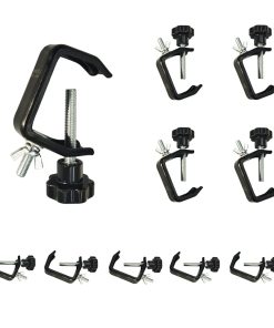 Paquete de 10 BORYLI 6'' Abrazadera en C Truss 44LBs