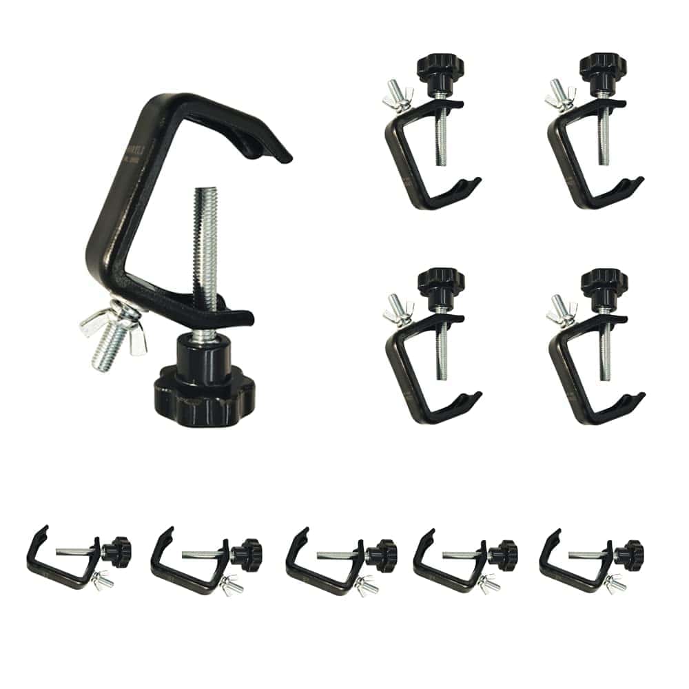 Paquete de 10 BORYLI 6'' Abrazadera en C Truss 44LBs