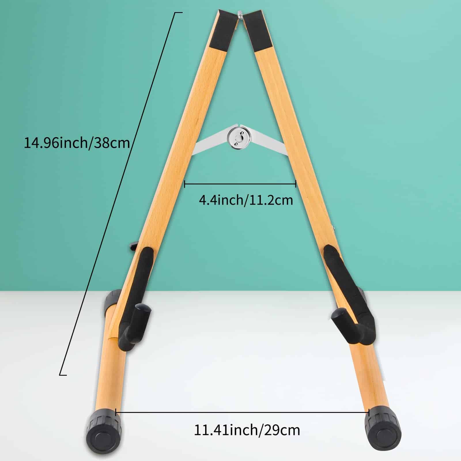 Soporte de Guitarra Ajustable de Madera de Haya VANPHY, - Imagen 9