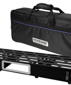 Pedalera RockBoard TRES 3.2 (9.25" x 23.5"), con Pro GigBag