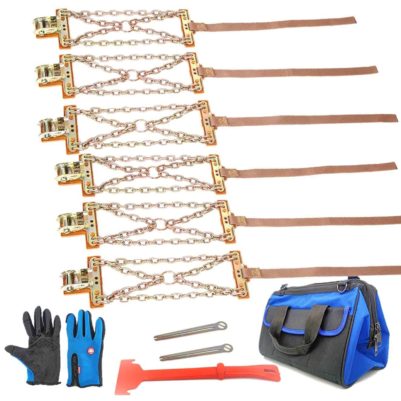 Cadenas de Nieve NICEASY Actualizadas, Cadenas para RV,