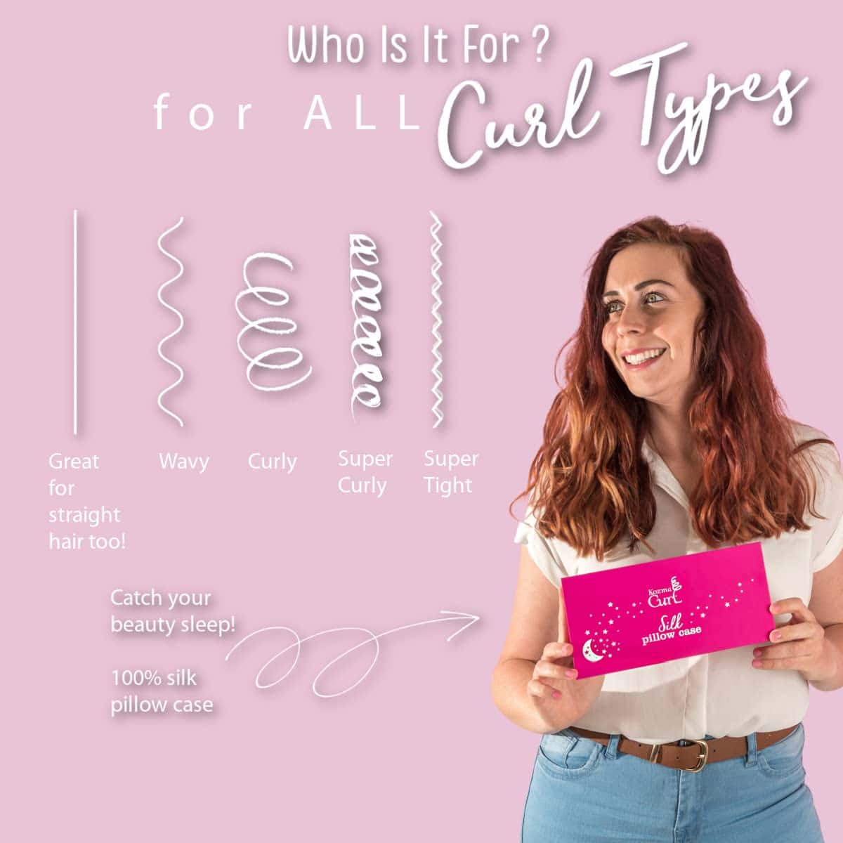Funda de Almohada de Seda Beauty Sleep de Kozma Curl, Funda - Imagen 5