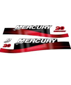 Conjunto de Calcomanías de Repuesto (Sticker) para Mercury