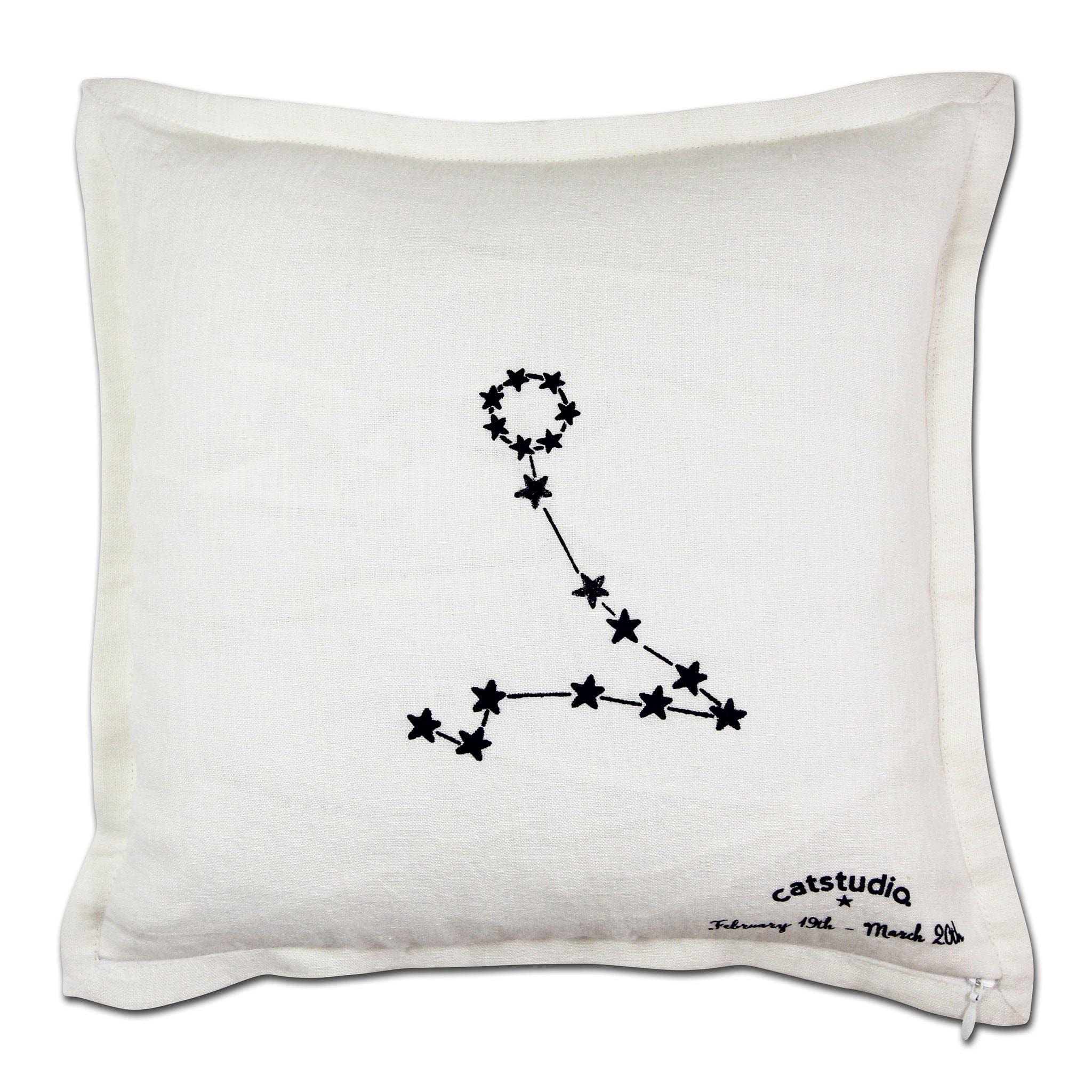Almohada bordada a mano Catstudio Astrology, Signo del - Imagen 3