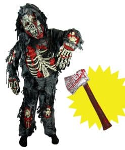 Disfraz de Zombi Spooktacular Creations para Niños, Disfraz