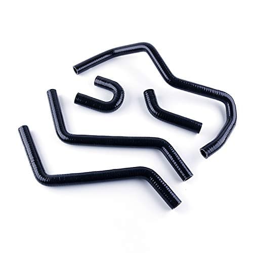 Manguera de silicona para radiador LUXERAD -Negro