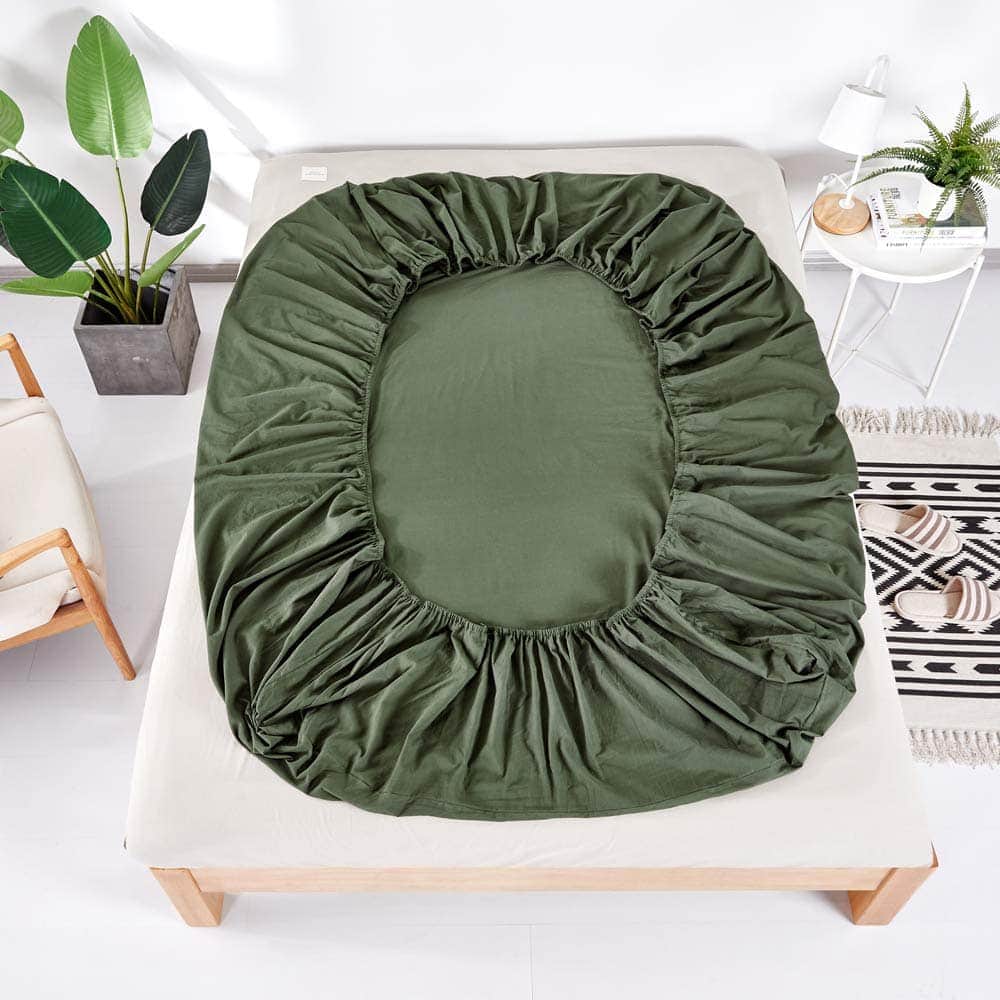 Sábana Ajustable de Cama Ecocott - 100% Algodón Natural - Imagen 6